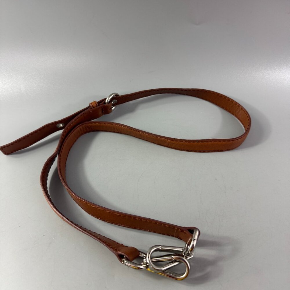 Bimba Y Lola Brown Leahter Adjustable Strap